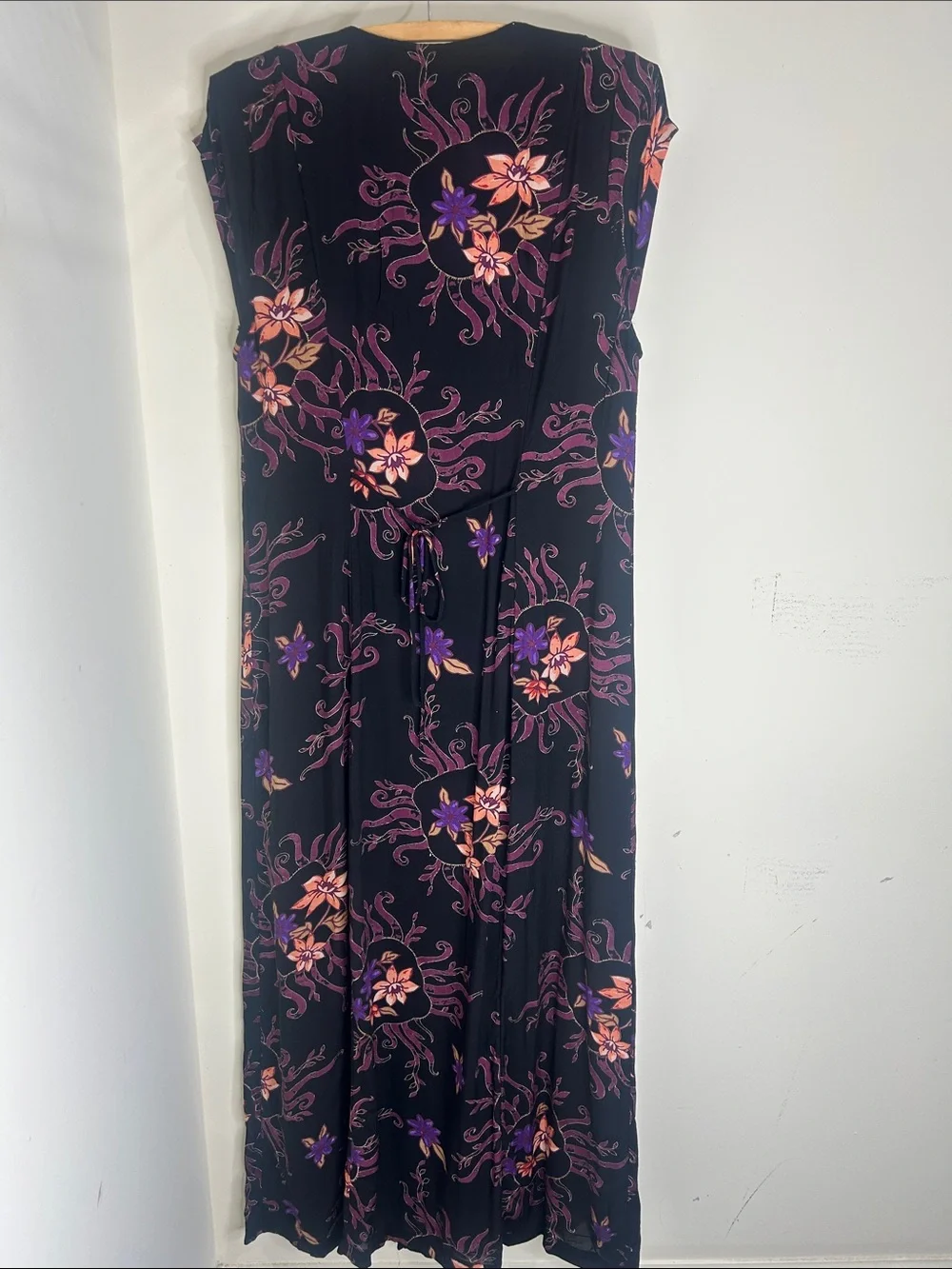 FREE PEOPLE Rosemary Printed Midi Dress Night Combo Size Medium
